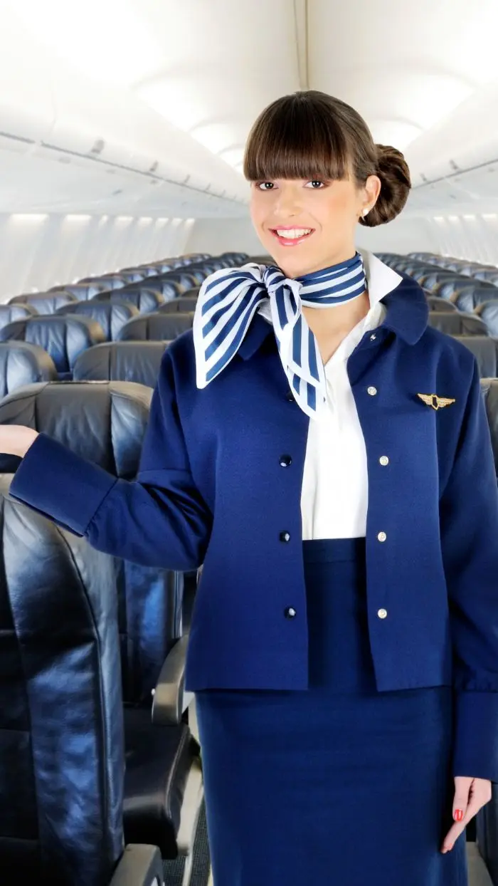 Azafata de Aviación