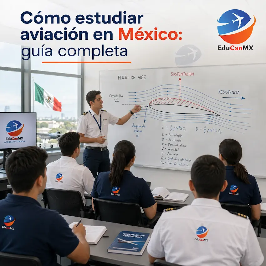 Estudiar aviación en México — Escuela de Aviación ANTA (Aerocapacitación)