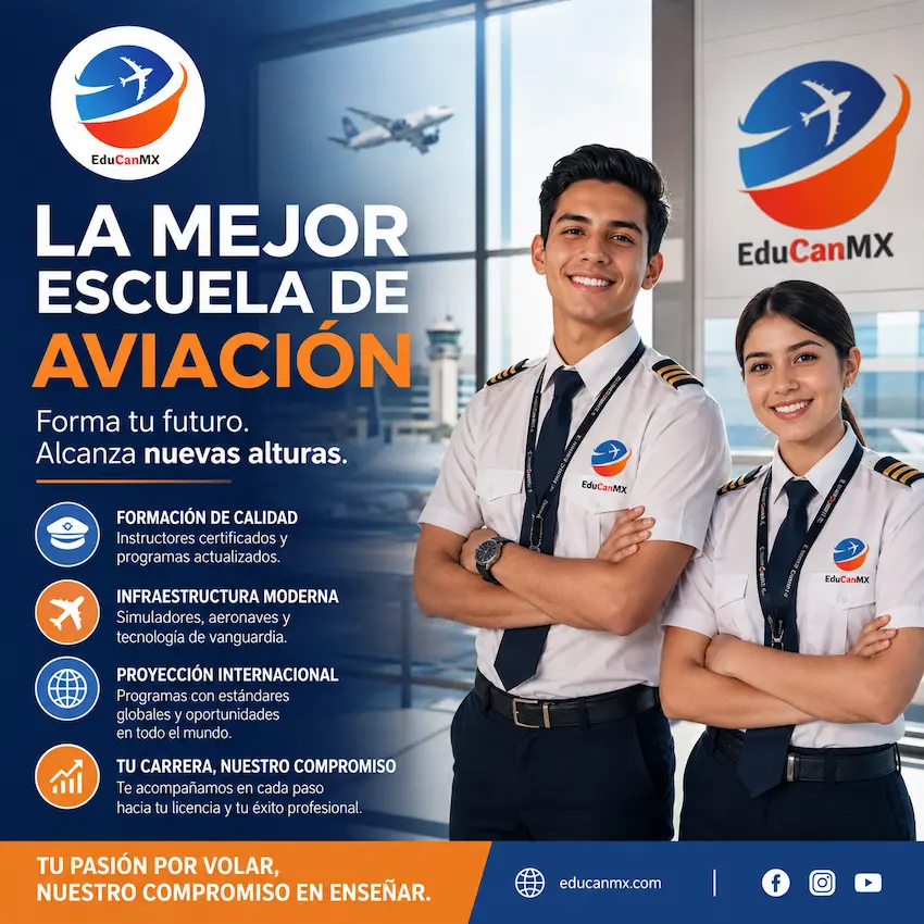 Mejores escuelas de aviación en México — Aerocapacitación ANTA