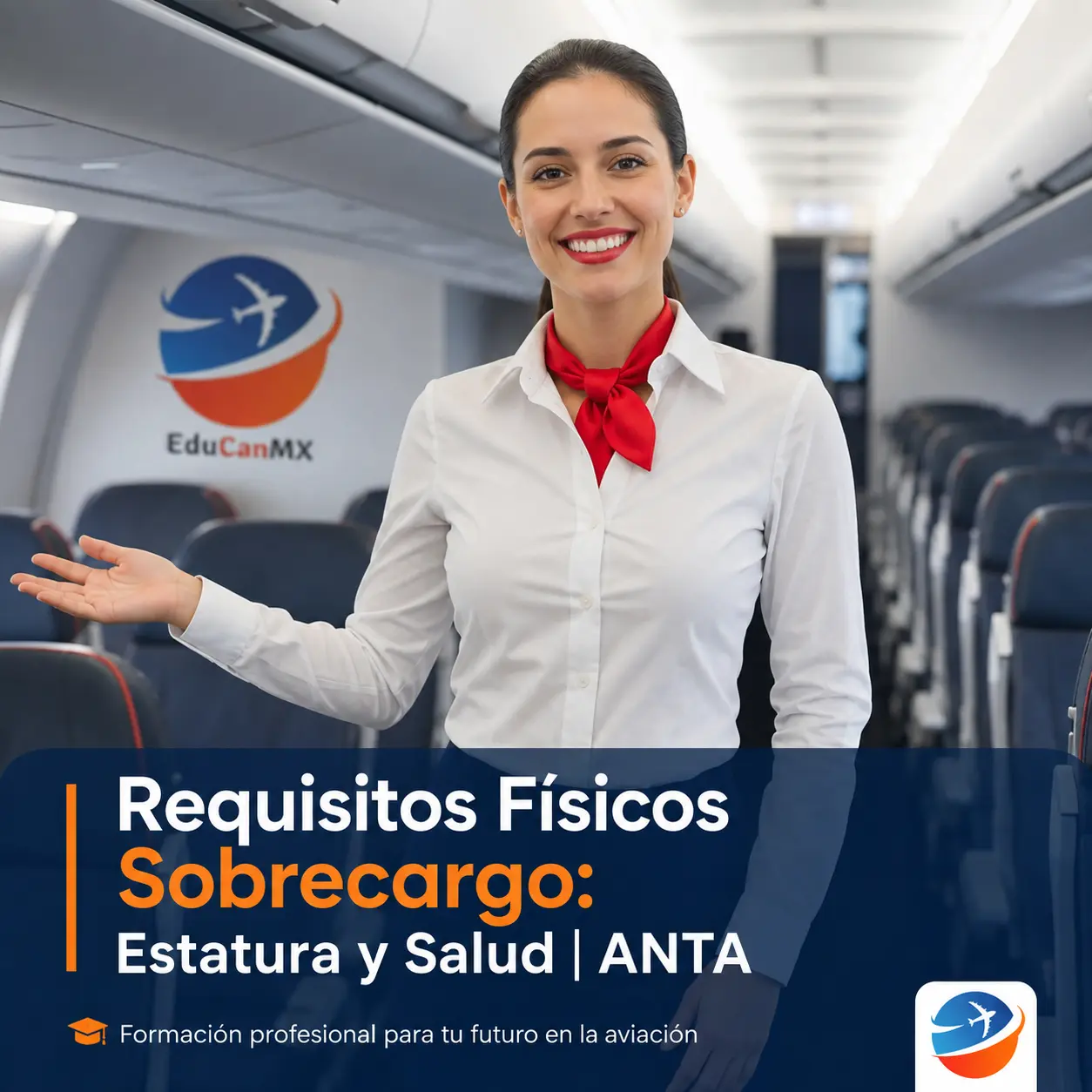 Requisitos físicos para ser sobrecargo — Aerocapacitación ANTA