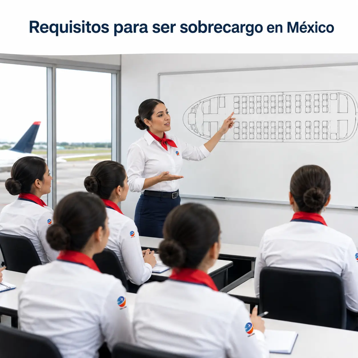 Requisitos para ser sobrecargo en México — curso de Sobrecargo, Aerocapacitación ANTA