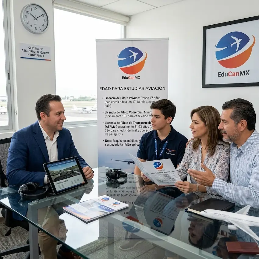 Edad para estudiar aviación — Aerocapacitación ANTA
